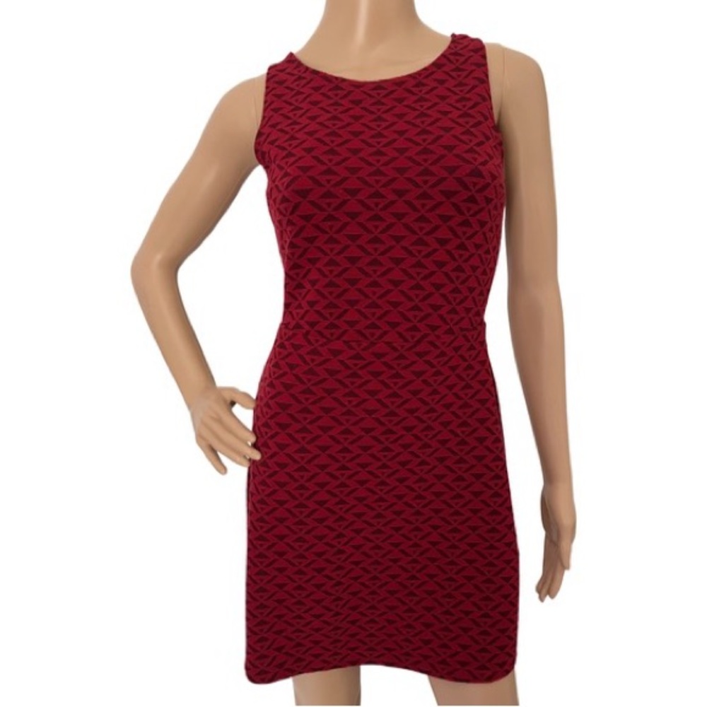 Hollister Burgundy Mini Dress, Size Small